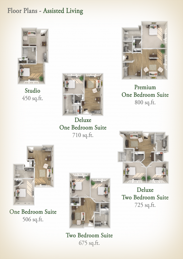 Assisted Living Floor Plans
